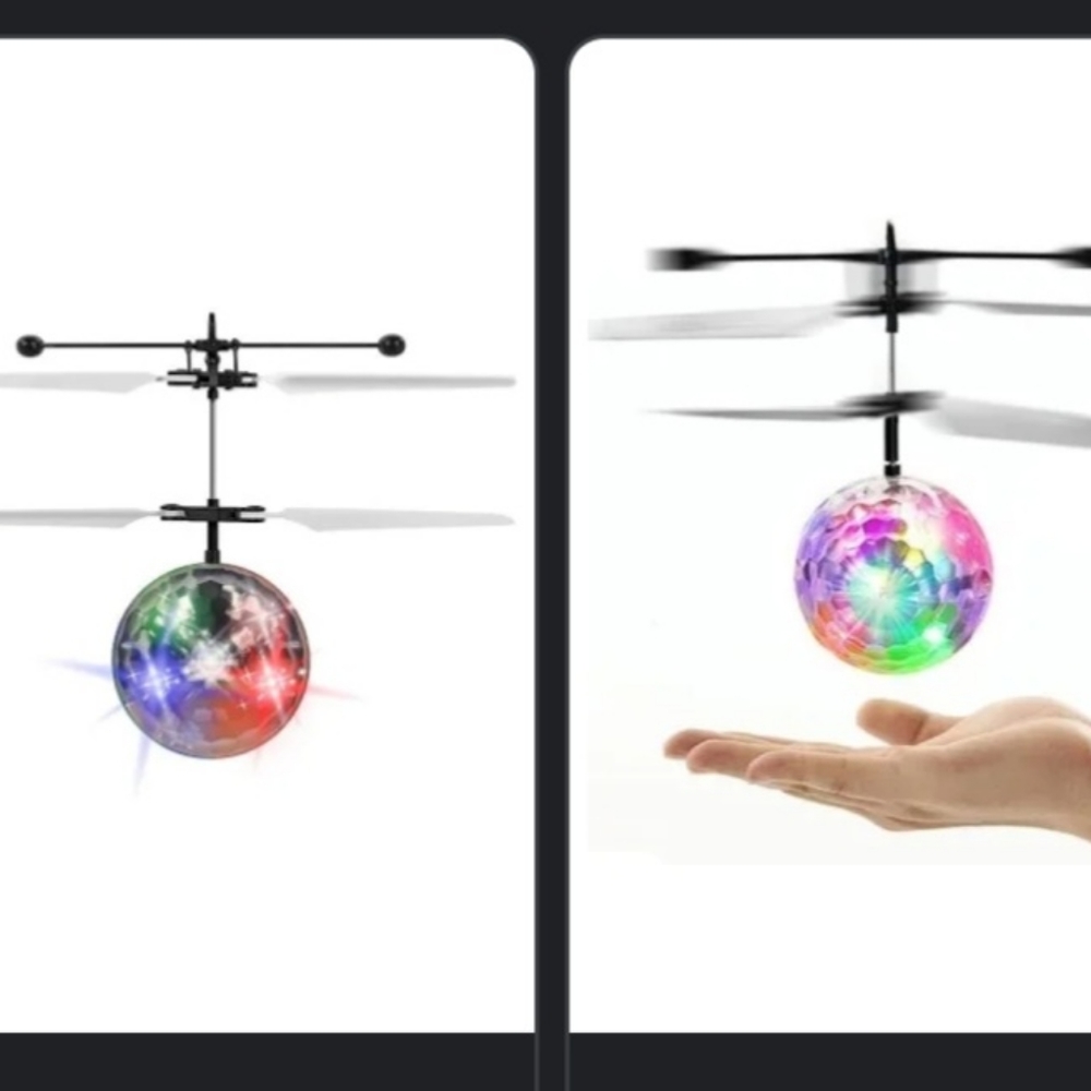 INFRARED CONTROLLED LED HOVERING BALL- WHIRLY BALL